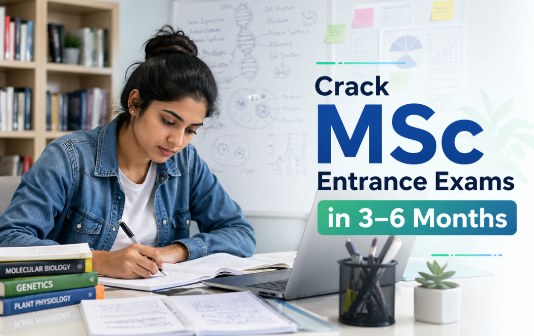 Crack MSc Entrance Exams