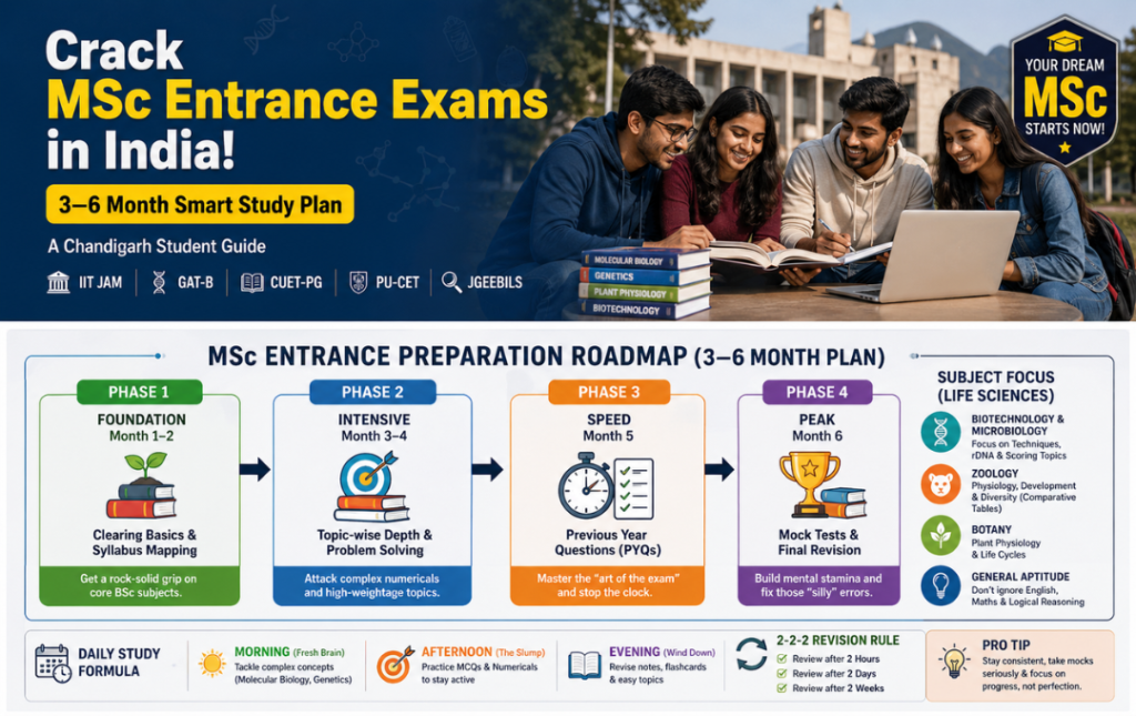 MSc Entrance Exams