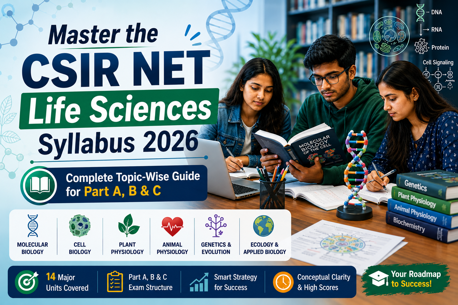 csir net life science coaching