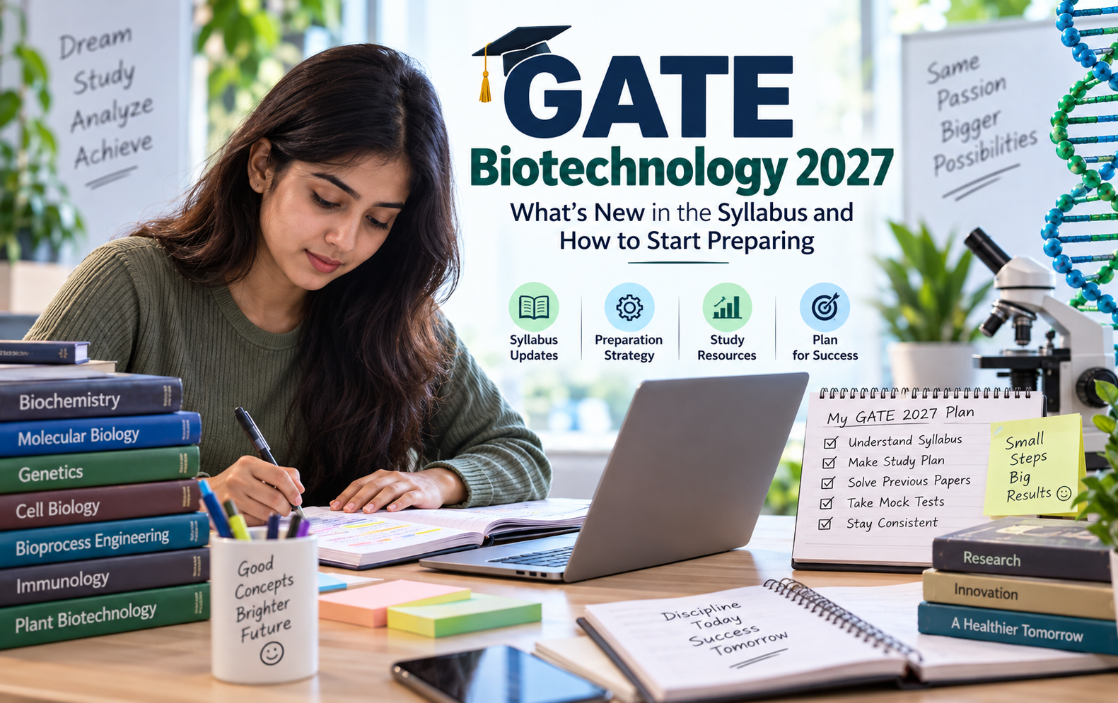 GATE biotechnology preparation